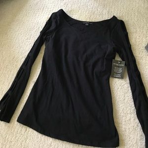 Boston Proper Black Long sleeve